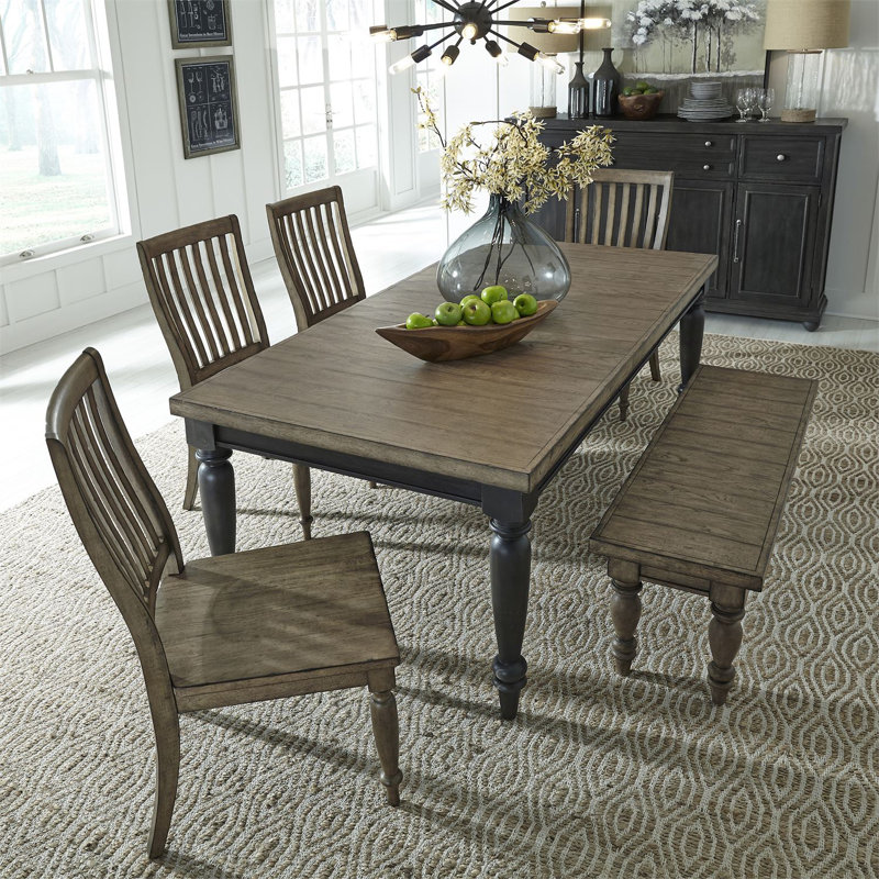 Three Posts Vosburgh Extendable Dining Table & Reviews - Wayfair Canada